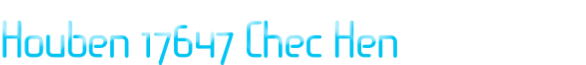 Houben 17647 Chec Hen