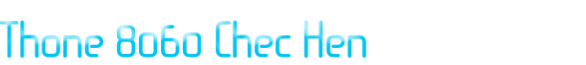 Thone 8060 Chec Hen