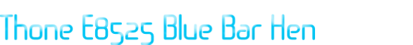 Thone E8525 Blue Bar Hen