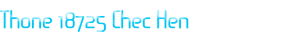 Thone 18725 Chec Hen
