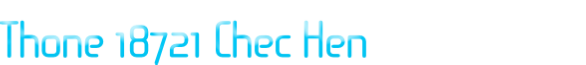 Thone 18721 Chec Hen